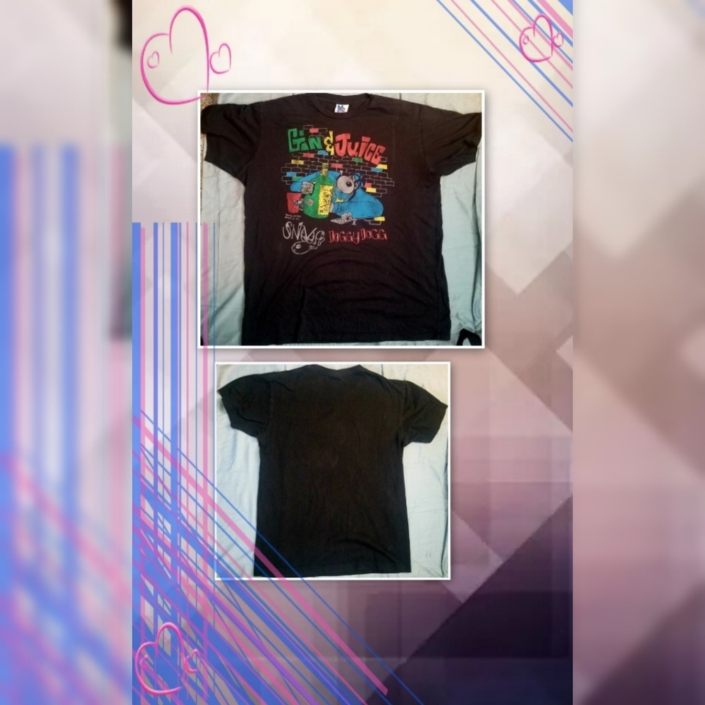 Snoop Doggy Dog Gin and Juice Tshirt